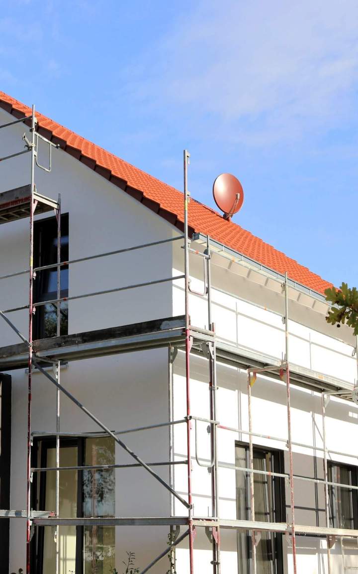 Montage échafaudage pour rénovation Île-de-France